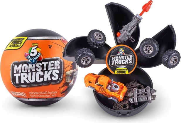 ZURU 5 Surprise Monster Trucks – verzamelbal met verrassing