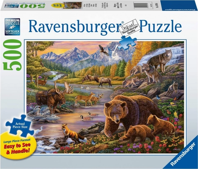 Ravensburger Puzzel Wildernis XXL 500 stukjes