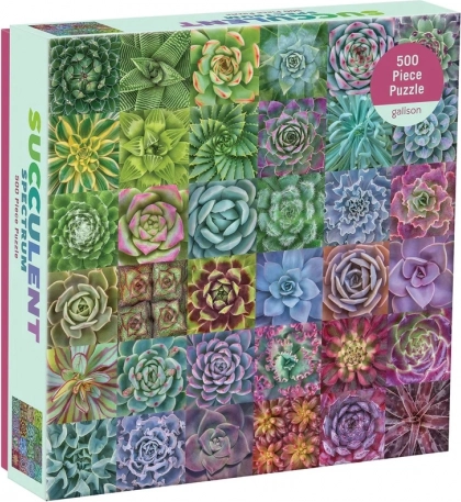 puzzel kleurrijke vetplanten 500 stukjes GALISON