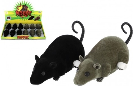 Opwindmuis 12 cm - 2 kleuren