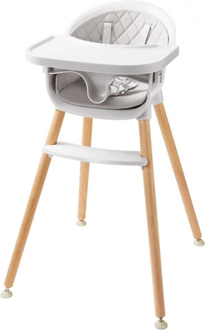 2Kids Toys grijze kinderstoel