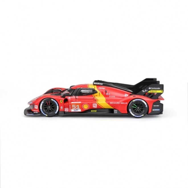 Bburago 1:24 Ferrari Racing - 499P LMH - Rood #51