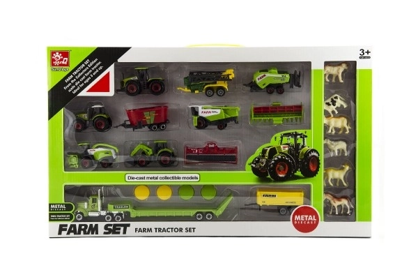 Set landbouwmachines - 22 delen