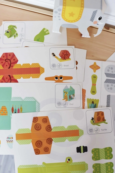 Woopie art&fun creatieve set origami 3D dieren