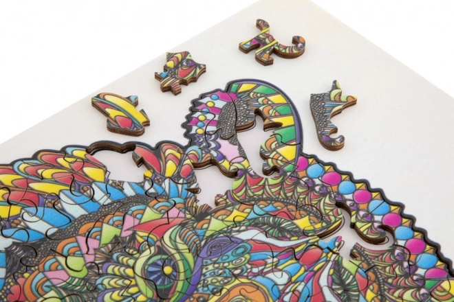 Moxy contourpuzzel tijger 130 stukken