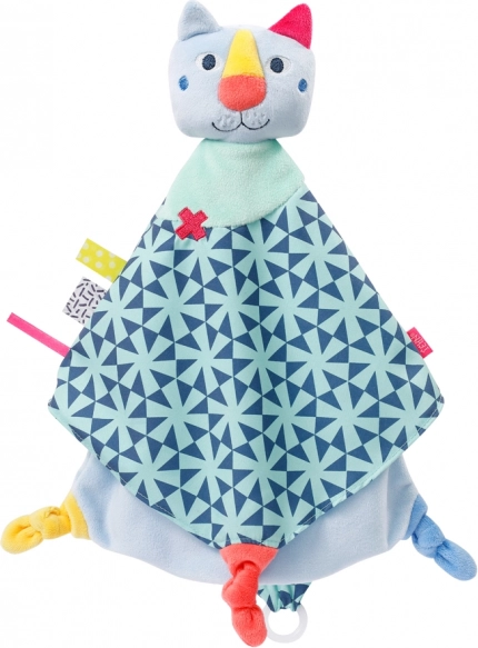 Knuffeldoek Deluxe Kat Color Friends