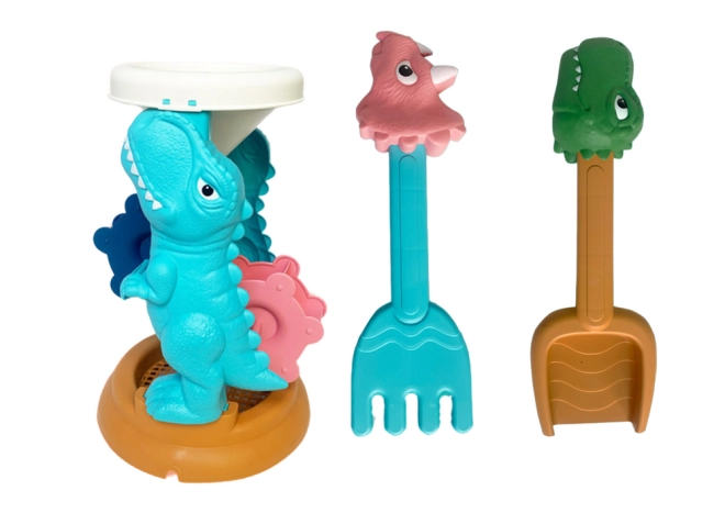 Dinosaurus zandmolentje 2-in-1