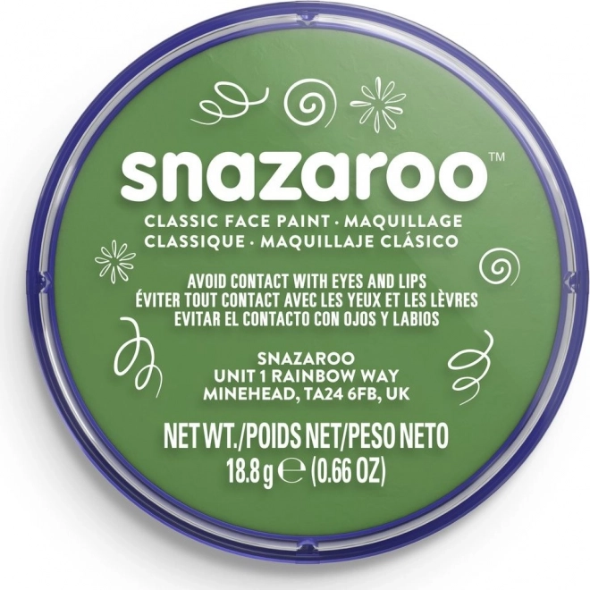 Snazaroo gezichtsverf grasgroen 18ml