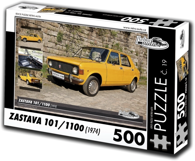 Retro-auto’s puzzel Zastava 101/1100 (1974) – 500 stukjes
