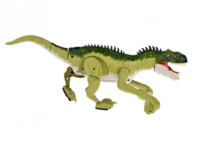 Groene dinosaurus met afstandsbediening