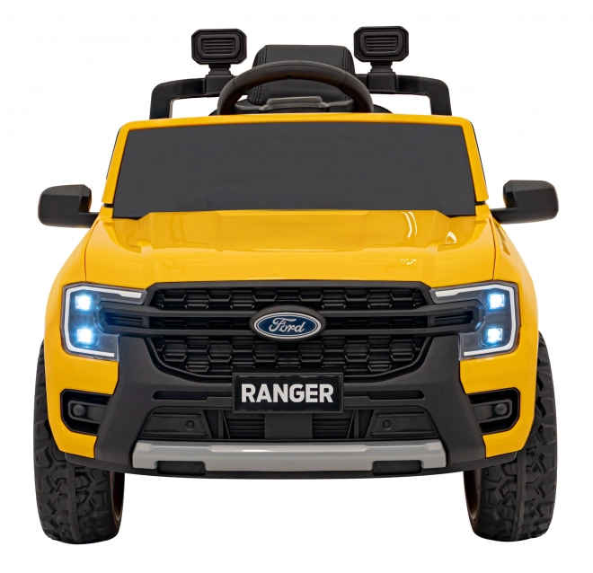 Kinder elektrische auto Ford Ranger Lift Geel