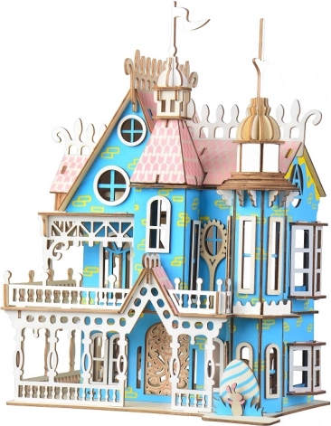 Woodcraft houten 3D-puzzel sprookjesvilla