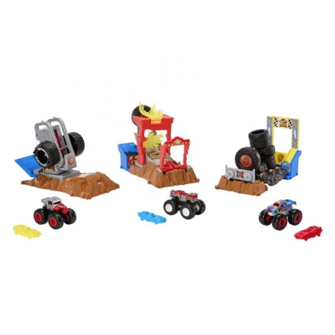 Hot Wheels Monster trucks arena - race-uitdaging spelset HNB87 – HW Tiger Shark