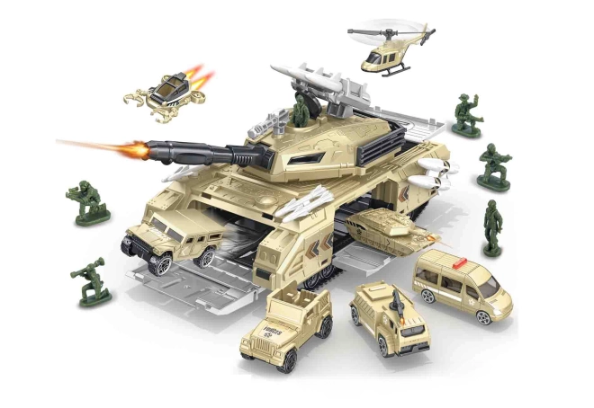 Militaire tankstation 26 cm