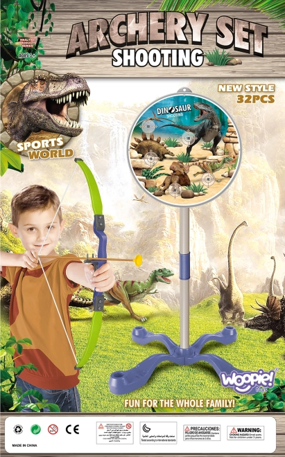 Boogschuttersset voor Kleine Kinderen - Dinosaurussen