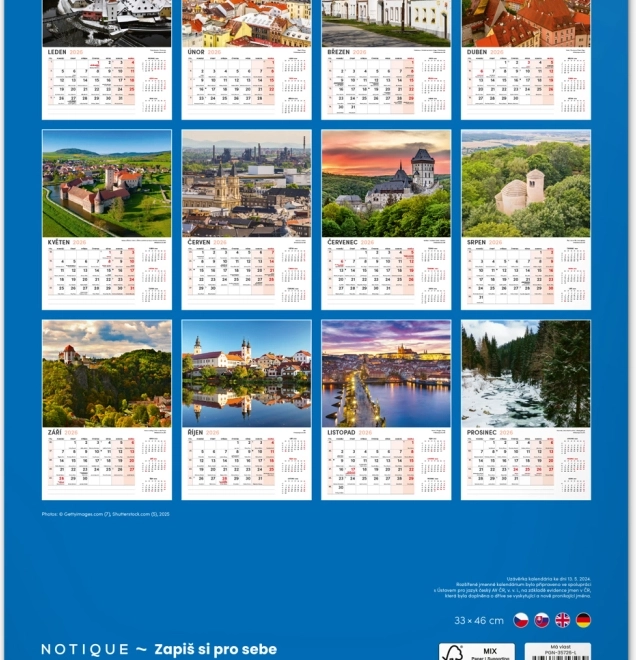 Wandkalender Mijn Vaderland 2026