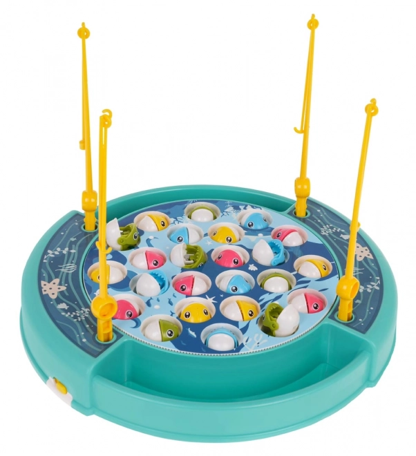 Vissen met Muziek Blauw