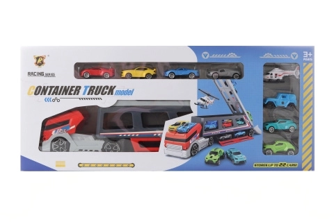 Kiepwagen met autootjes