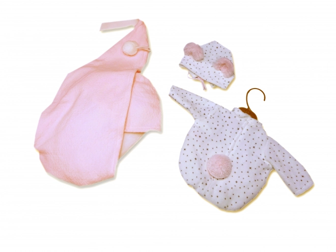 Llorens M635-66 kleding voor poppenbaby NIEUW GEBOREN maat 35-36 cm