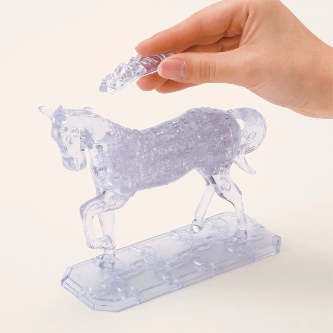 3D Crystal puzzel Paard 100 stukjes