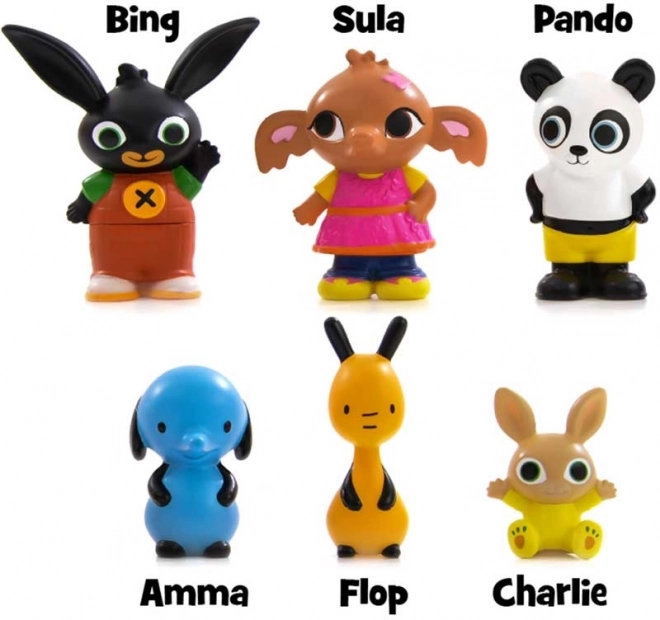 Set figuren Bing - 6 stuks