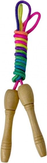 Springtouw met houten handvat SPORTO