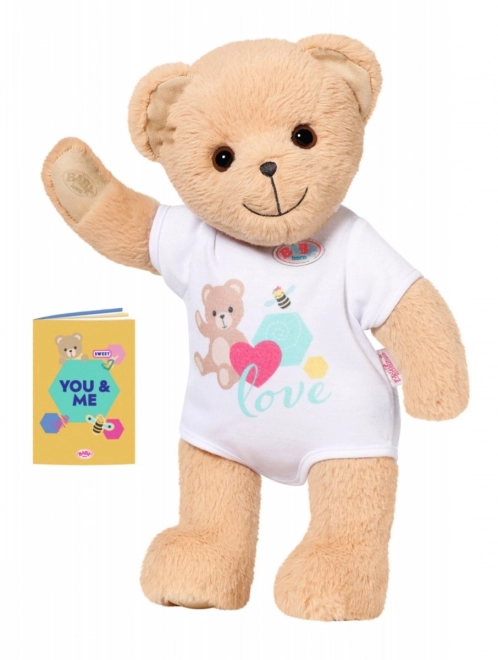 Knuffel BABY born, witte kleding