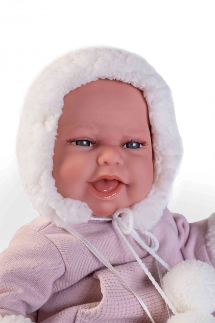 Antonio Juan 70360 CLARA - realistische babypop met speciale bewegingsfuncties en zacht stoffen lichaam - 34 cm