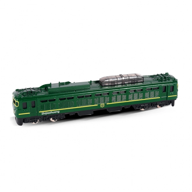 Metalen mini trein locomotief