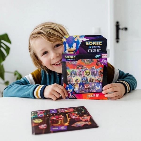 Cadeaubox met stickers SONIC PRIME