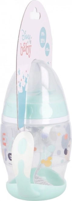 STOR Bekertje met handvatten en siliconen tuit 270ml Mickey Mouse