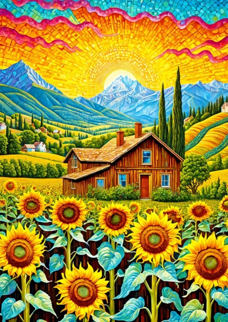 ENJOY puzzel Zonnehuis – 1000 stukjes