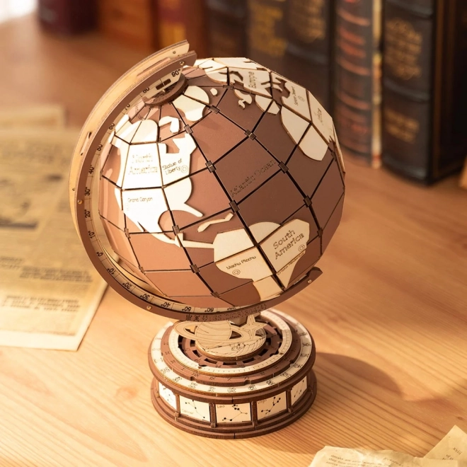 3D houten puzzel Rolife Globe