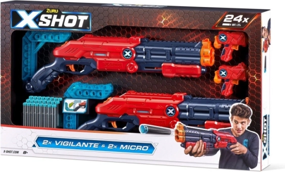 Lanceerder X-Shot Excel Double Vigilante 24 pijlen