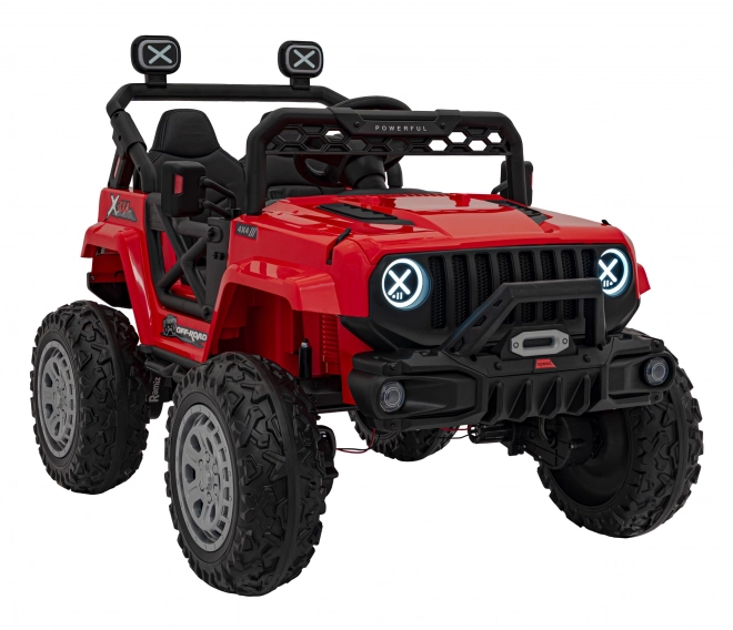 Elektrische kinderauto OFF ROAD Speed rood