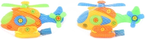 Schroefbare helikopter voor kinderen 19 cm