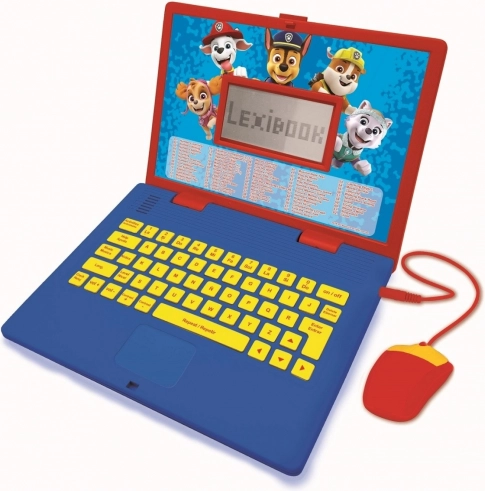 Educatieve kinder-laptop PAW Patrol drieledig UA/EN/PL – 186 activiteiten