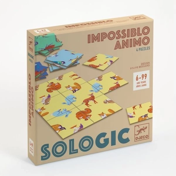 DJECO Logisch spel Sologic Impossiblo - Dieren