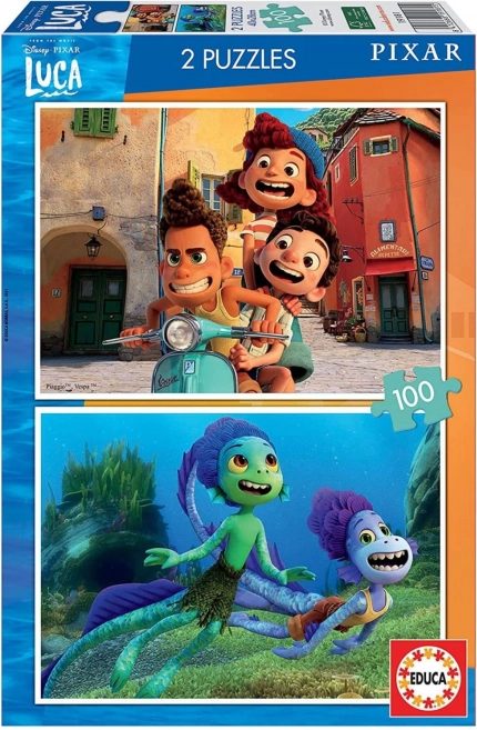 Puzzle EDUCA Luca 2×100 stukjes