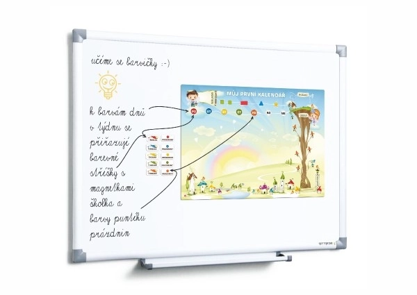 Magnetische kalender - Kleuterschool 114 magneten