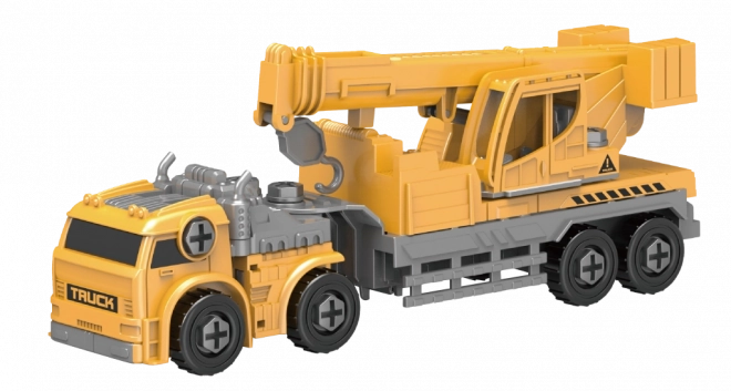 Transformerende vrachtwagenkraan - robot