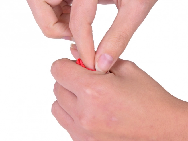 Goocheltruc verdwijnende zakdoek met vinger GR0694