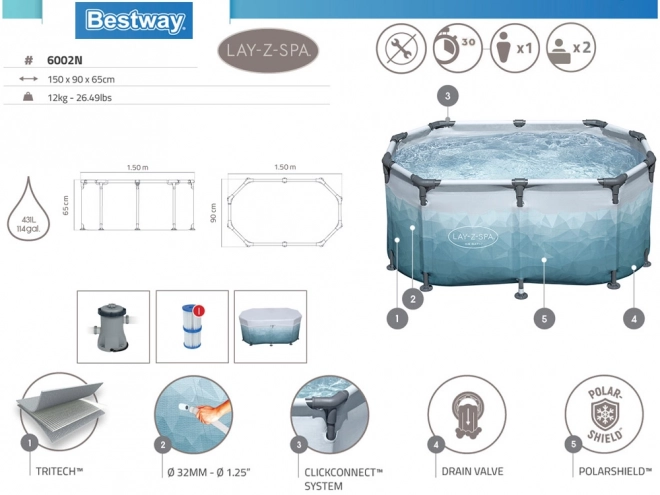 Bestway IJsbad Bad