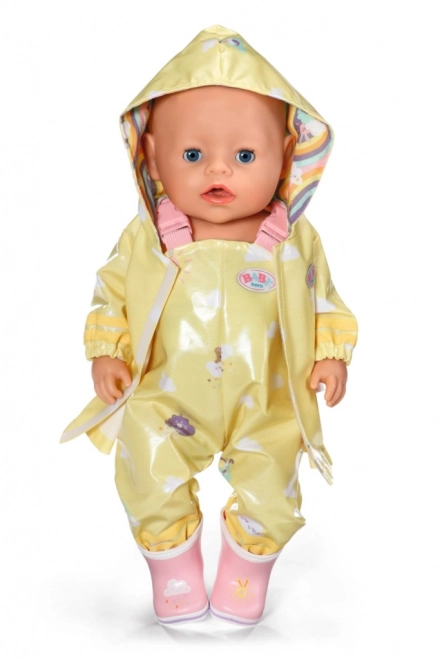 BABY born deluxe regenoutfit voor poppen 43 cm