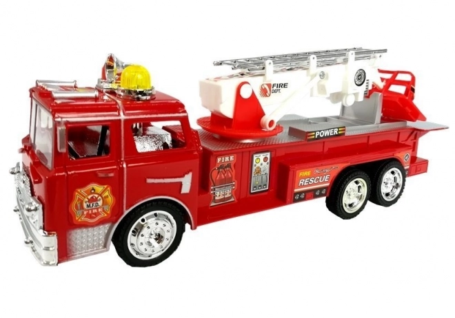 Brandweerauto met ladderlift