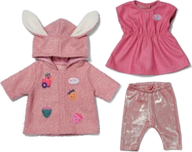 BABY born set jasje en jurkje voor pop 43 cm