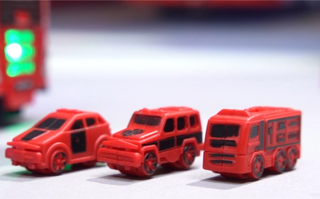 Interactieve Brandweerauto met Beweegbare Ladder