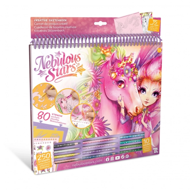 Nebulous Stars Creatief Schetsboek Lilyaz en Viviaz