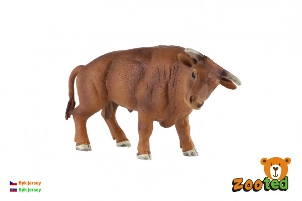 Stier jersey zooted plast 14cm in zakje