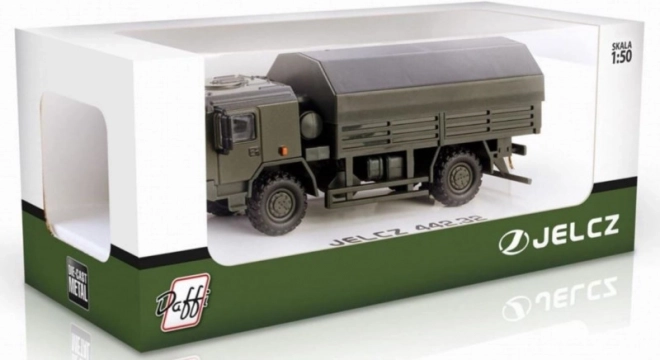 Model van militair vrachtvoertuig JELCZ 442.32 1:50